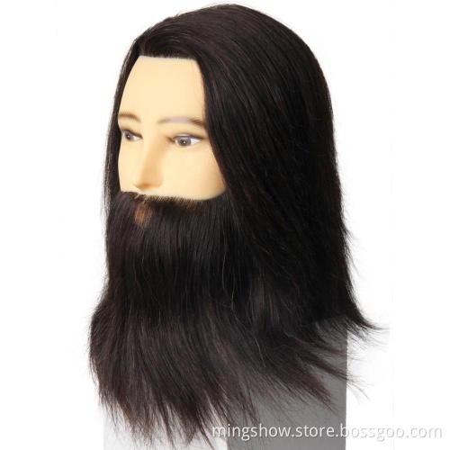 cosmetology 100% human hair training manikin manniquin head